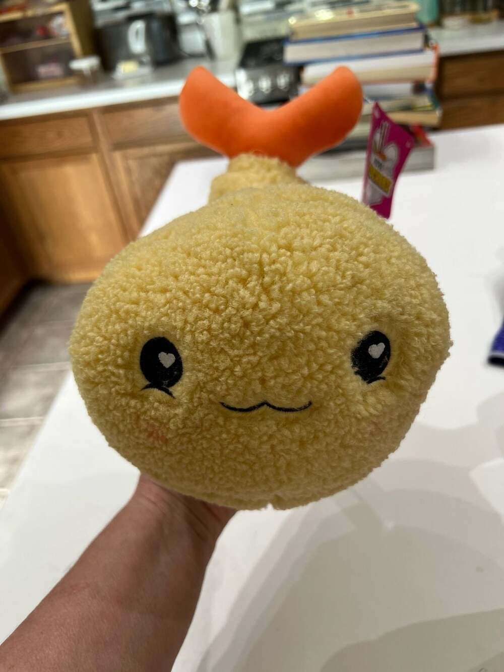 Russ Snackeez Shrimp Tempura Plush 12-inch Stuffed Food Toy